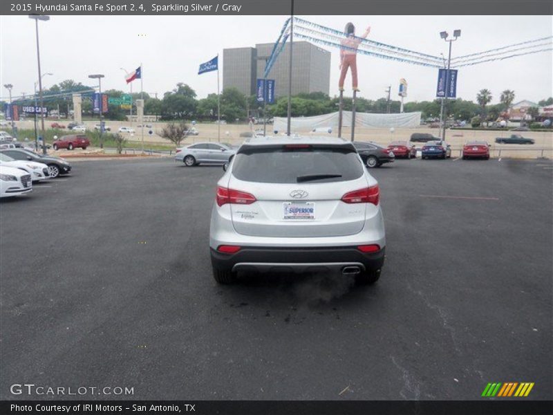 Sparkling Silver / Gray 2015 Hyundai Santa Fe Sport 2.4