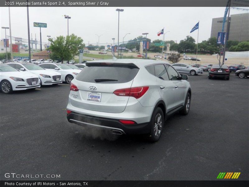 Sparkling Silver / Gray 2015 Hyundai Santa Fe Sport 2.4