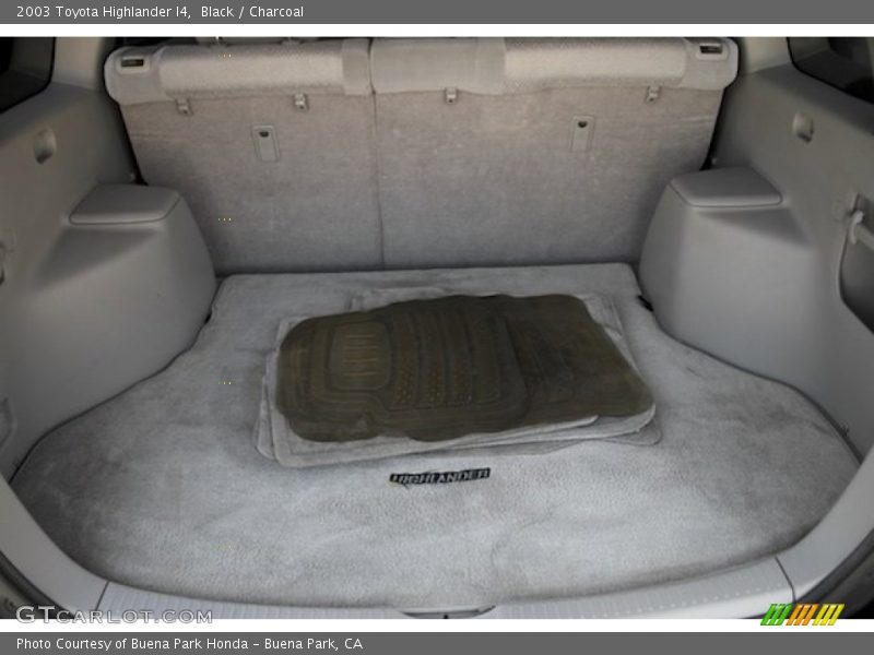 Black / Charcoal 2003 Toyota Highlander I4