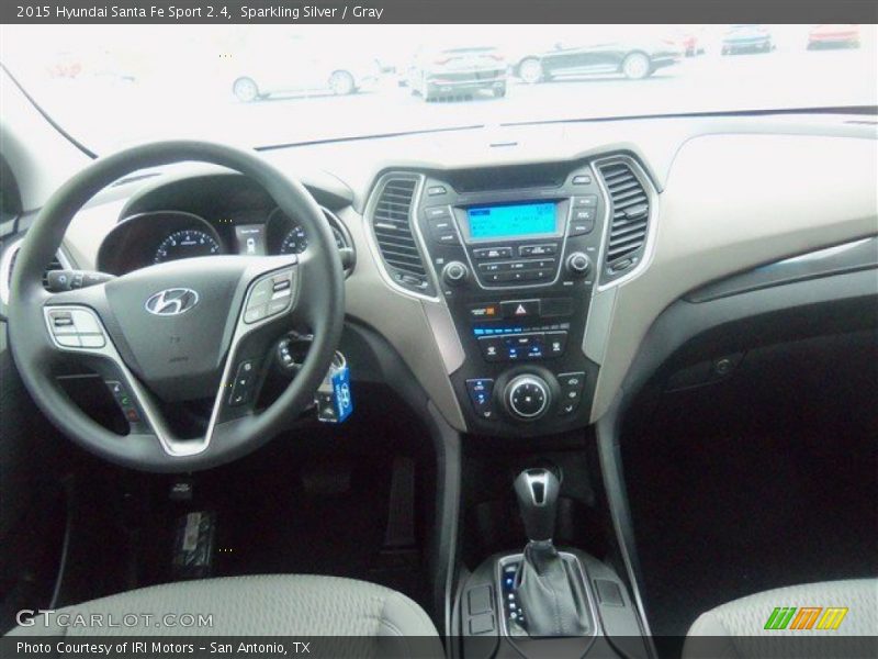 Sparkling Silver / Gray 2015 Hyundai Santa Fe Sport 2.4