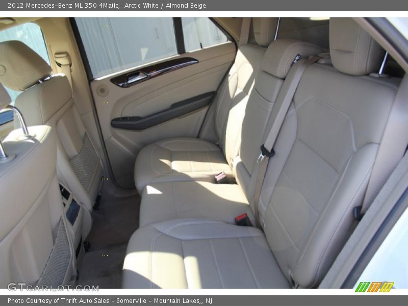 Arctic White / Almond Beige 2012 Mercedes-Benz ML 350 4Matic