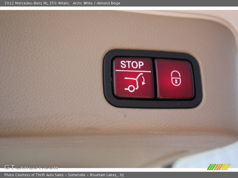 Arctic White / Almond Beige 2012 Mercedes-Benz ML 350 4Matic