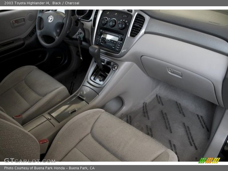 Black / Charcoal 2003 Toyota Highlander I4