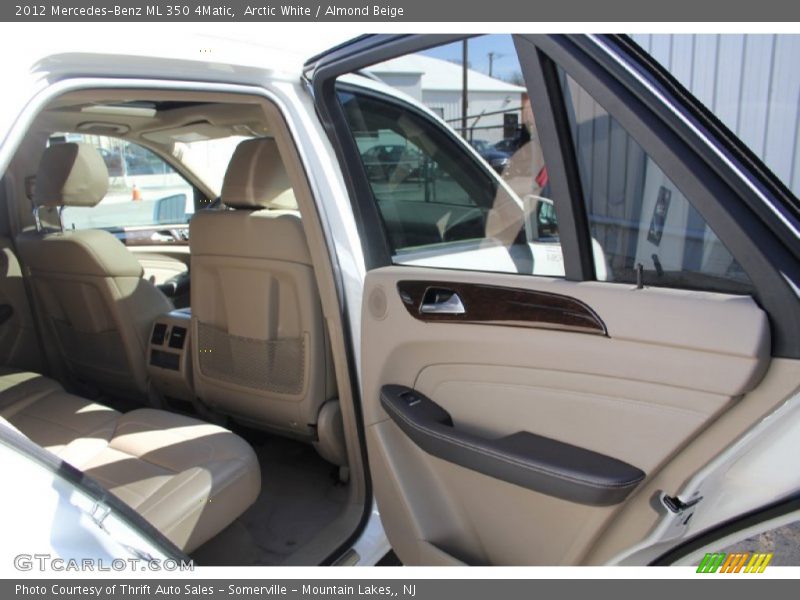 Arctic White / Almond Beige 2012 Mercedes-Benz ML 350 4Matic