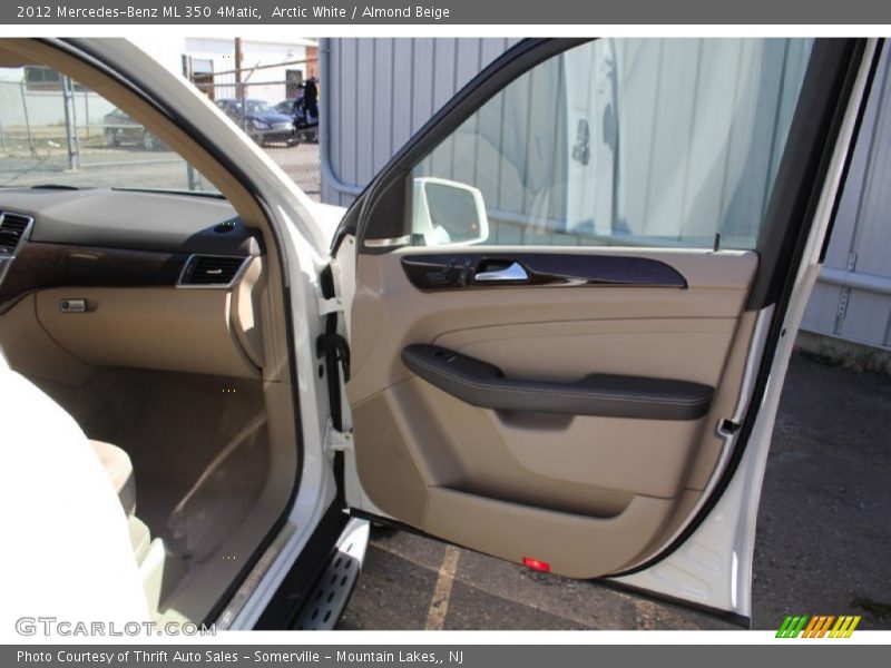 Arctic White / Almond Beige 2012 Mercedes-Benz ML 350 4Matic