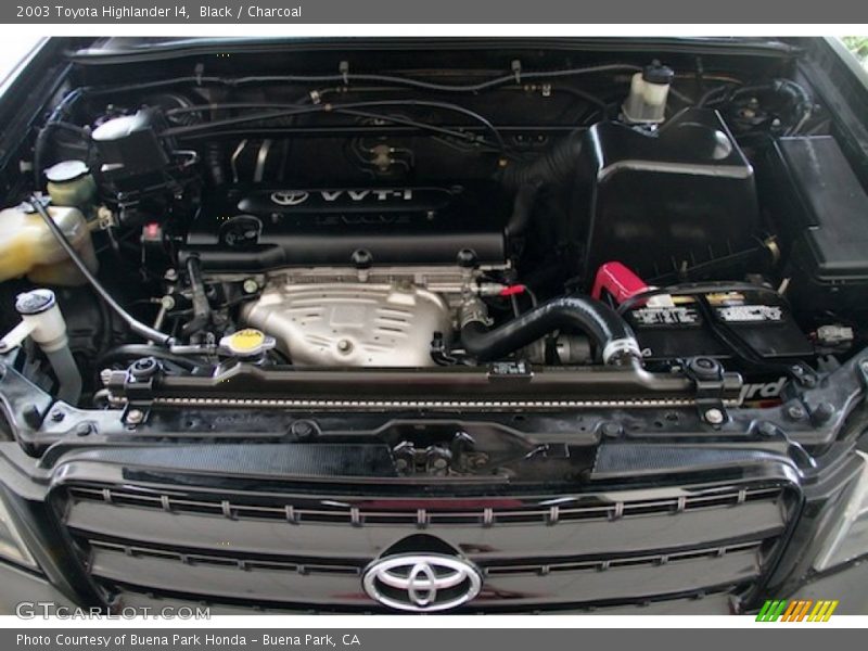 Black / Charcoal 2003 Toyota Highlander I4