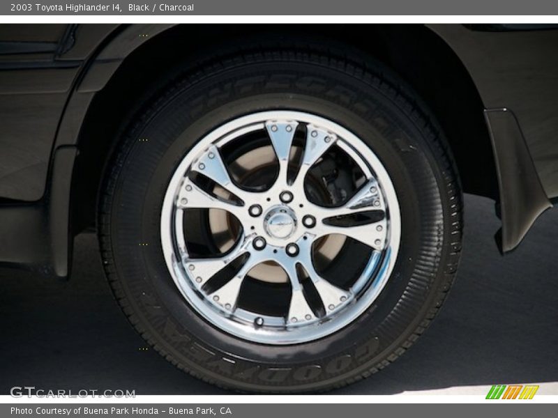 Black / Charcoal 2003 Toyota Highlander I4
