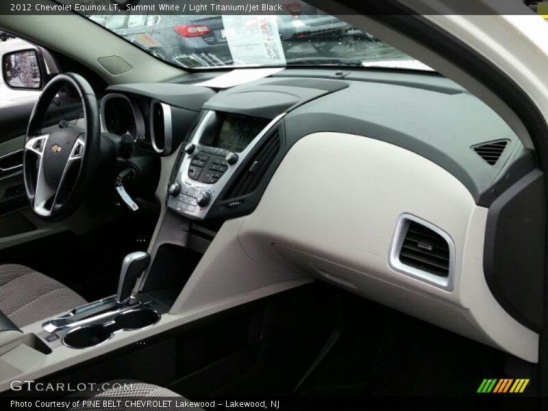 Summit White / Light Titanium/Jet Black 2012 Chevrolet Equinox LT
