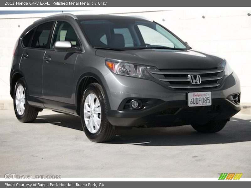 Polished Metal Metallic / Gray 2012 Honda CR-V EX-L