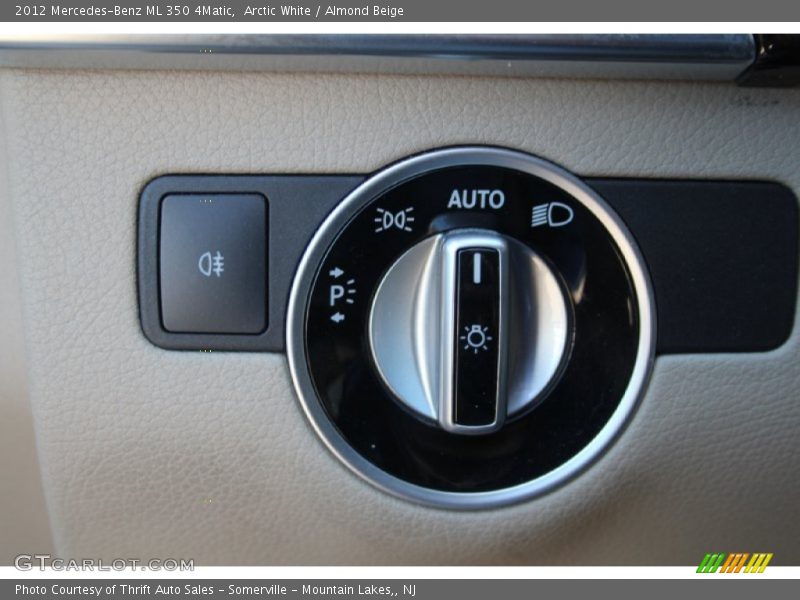 Arctic White / Almond Beige 2012 Mercedes-Benz ML 350 4Matic