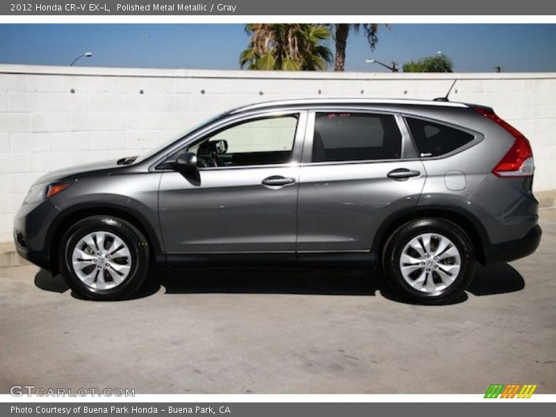 Polished Metal Metallic / Gray 2012 Honda CR-V EX-L