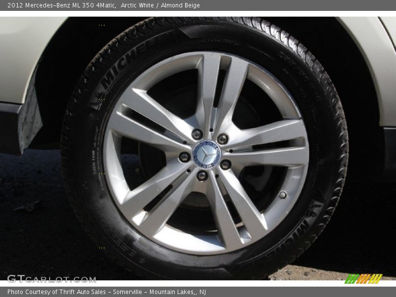 Arctic White / Almond Beige 2012 Mercedes-Benz ML 350 4Matic