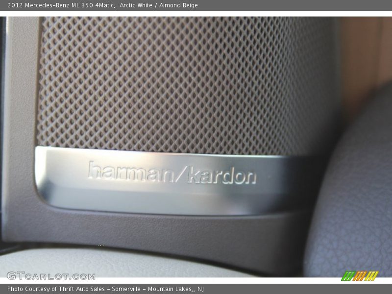 Arctic White / Almond Beige 2012 Mercedes-Benz ML 350 4Matic
