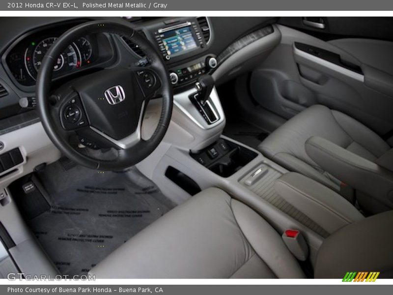 Polished Metal Metallic / Gray 2012 Honda CR-V EX-L