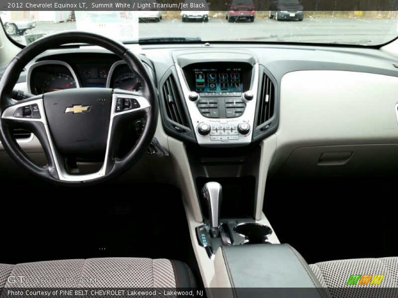 Summit White / Light Titanium/Jet Black 2012 Chevrolet Equinox LT