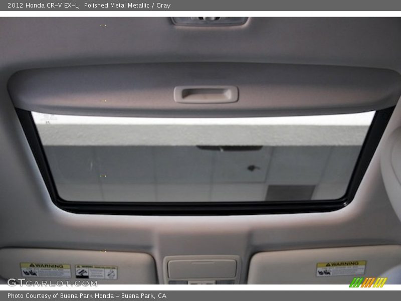 Polished Metal Metallic / Gray 2012 Honda CR-V EX-L
