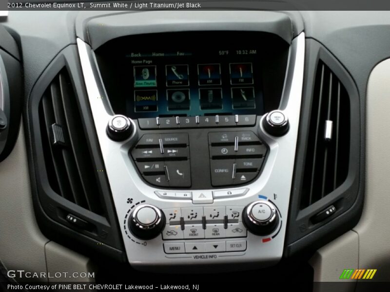Summit White / Light Titanium/Jet Black 2012 Chevrolet Equinox LT