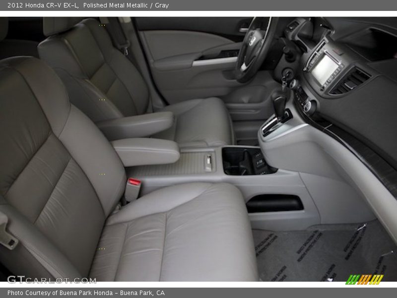 Polished Metal Metallic / Gray 2012 Honda CR-V EX-L