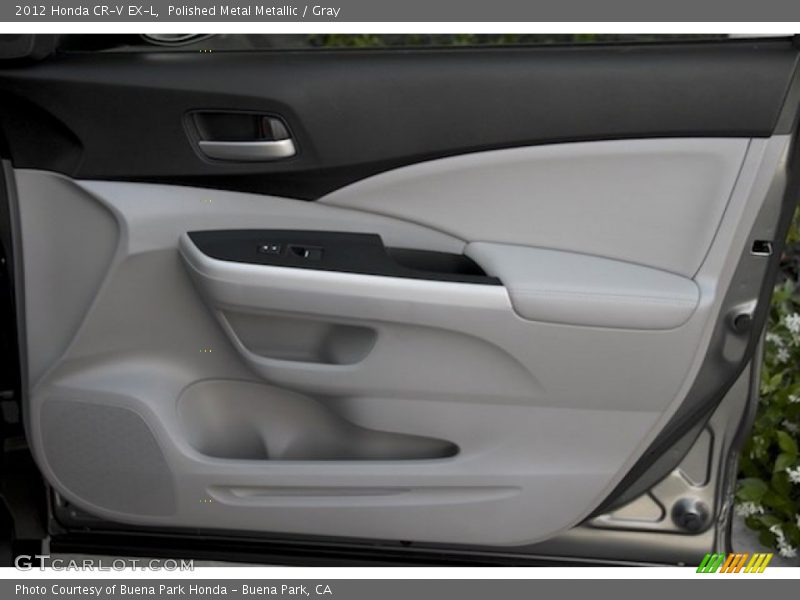 Polished Metal Metallic / Gray 2012 Honda CR-V EX-L