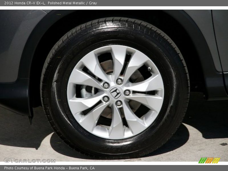 Polished Metal Metallic / Gray 2012 Honda CR-V EX-L