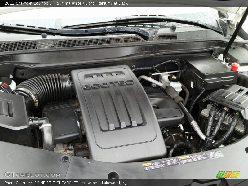 Summit White / Light Titanium/Jet Black 2012 Chevrolet Equinox LT