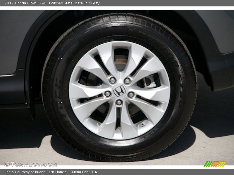 Polished Metal Metallic / Gray 2012 Honda CR-V EX-L