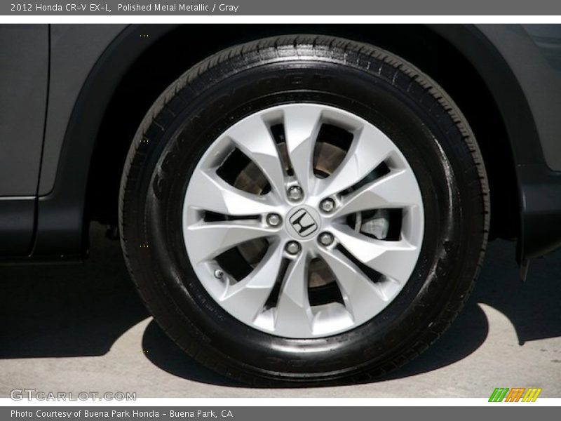 Polished Metal Metallic / Gray 2012 Honda CR-V EX-L