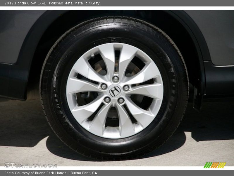 Polished Metal Metallic / Gray 2012 Honda CR-V EX-L