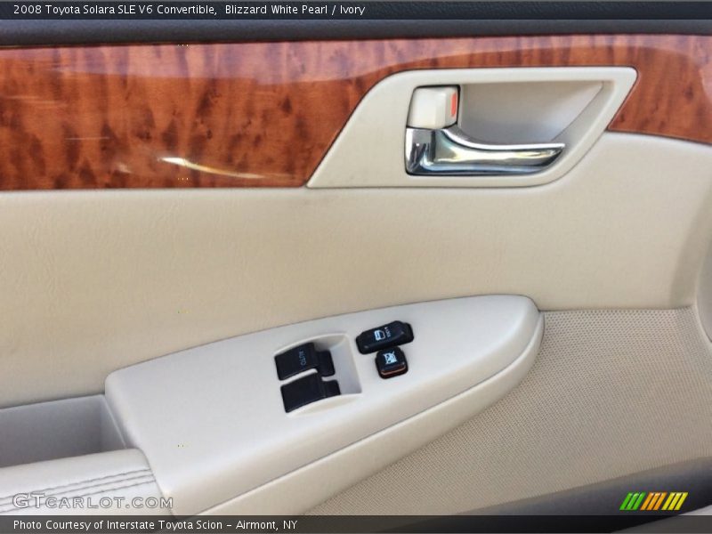Blizzard White Pearl / Ivory 2008 Toyota Solara SLE V6 Convertible