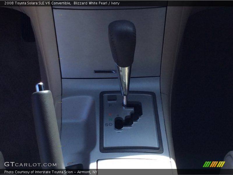Blizzard White Pearl / Ivory 2008 Toyota Solara SLE V6 Convertible