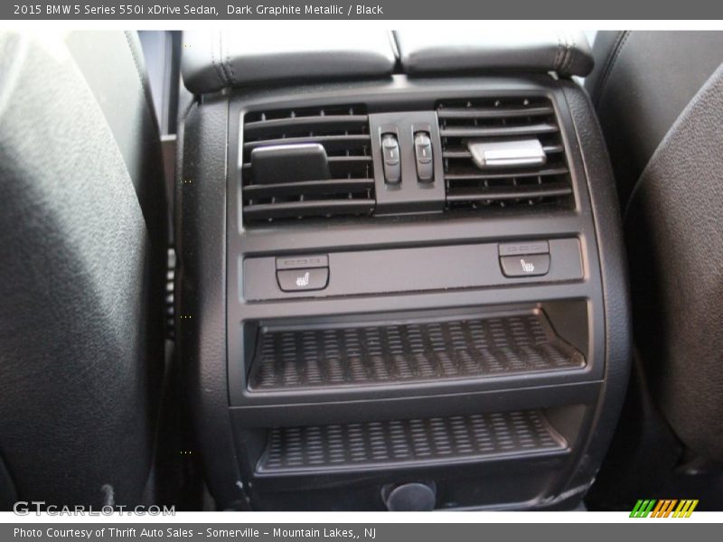 Dark Graphite Metallic / Black 2015 BMW 5 Series 550i xDrive Sedan