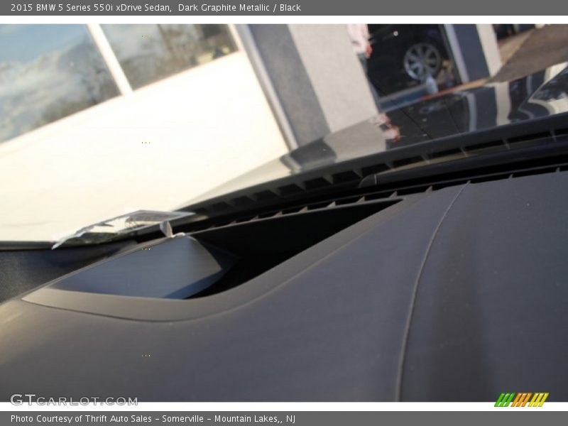 Dark Graphite Metallic / Black 2015 BMW 5 Series 550i xDrive Sedan