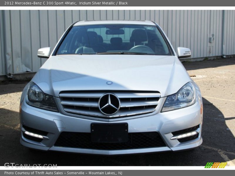 Iridium Silver Metallic / Black 2012 Mercedes-Benz C 300 Sport 4Matic