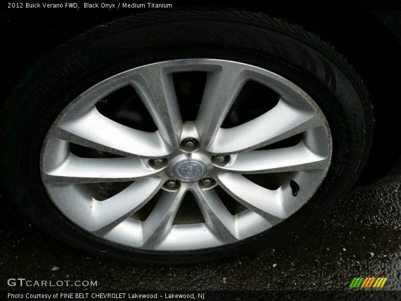 Black Onyx / Medium Titanium 2012 Buick Verano FWD
