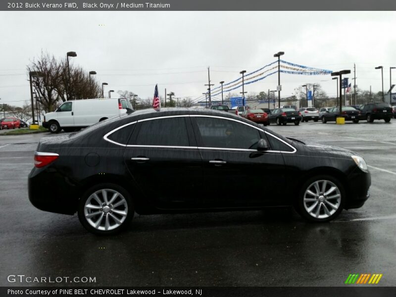 Black Onyx / Medium Titanium 2012 Buick Verano FWD