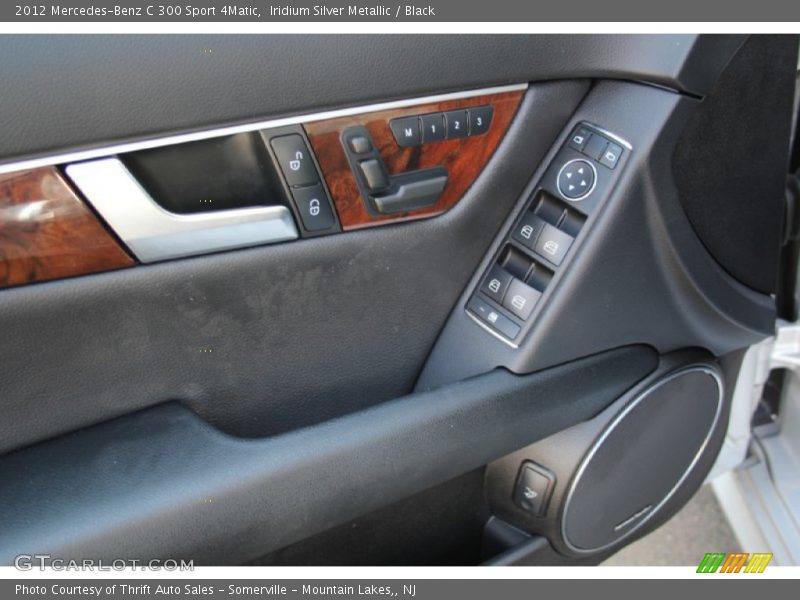 Iridium Silver Metallic / Black 2012 Mercedes-Benz C 300 Sport 4Matic