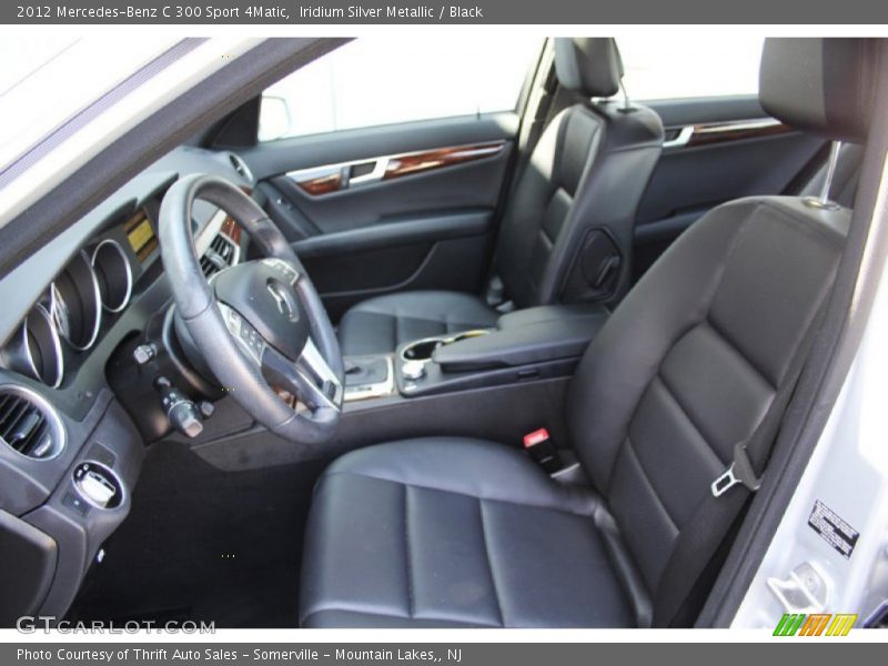 Iridium Silver Metallic / Black 2012 Mercedes-Benz C 300 Sport 4Matic