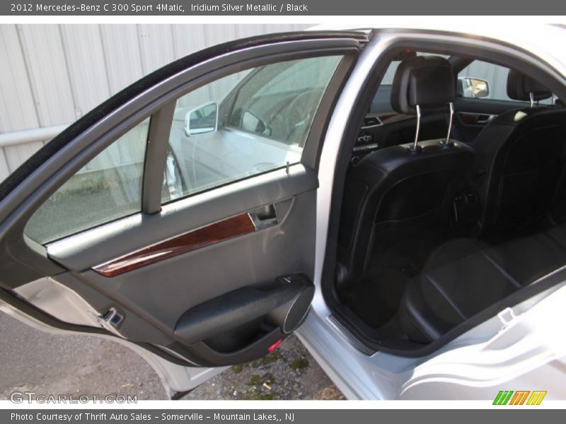 Iridium Silver Metallic / Black 2012 Mercedes-Benz C 300 Sport 4Matic