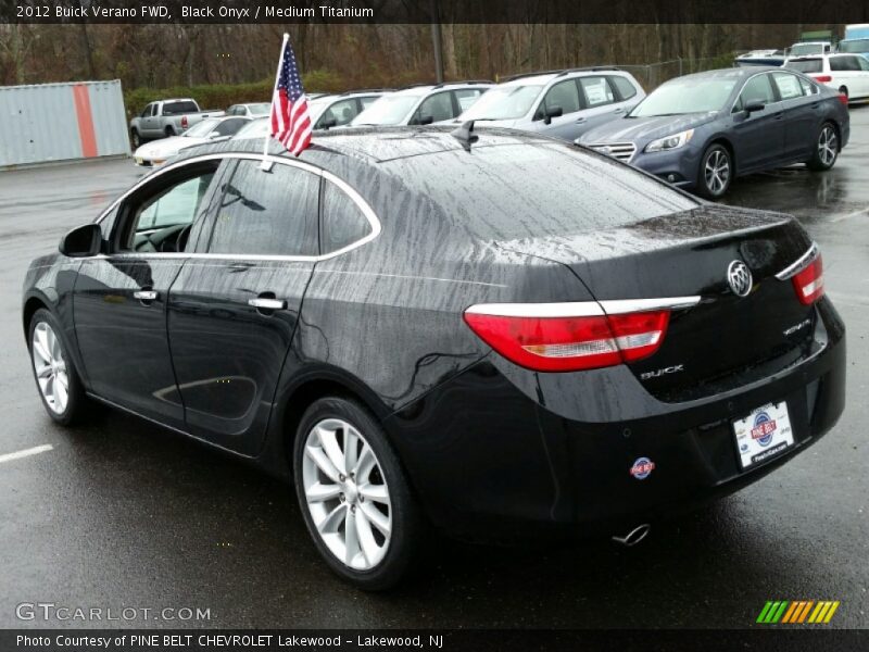 Black Onyx / Medium Titanium 2012 Buick Verano FWD