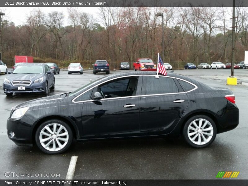 Black Onyx / Medium Titanium 2012 Buick Verano FWD