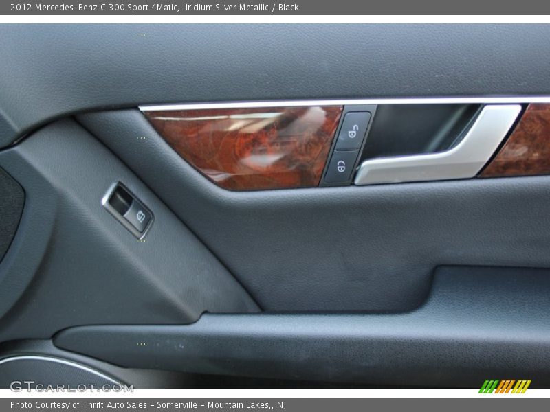 Iridium Silver Metallic / Black 2012 Mercedes-Benz C 300 Sport 4Matic