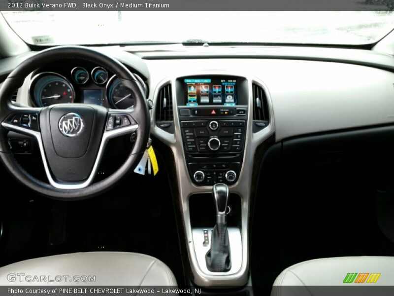 Black Onyx / Medium Titanium 2012 Buick Verano FWD