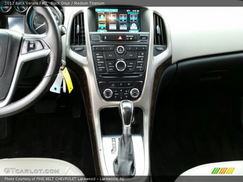 Black Onyx / Medium Titanium 2012 Buick Verano FWD