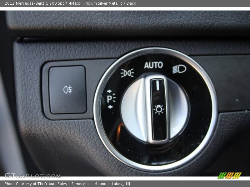 Iridium Silver Metallic / Black 2012 Mercedes-Benz C 300 Sport 4Matic