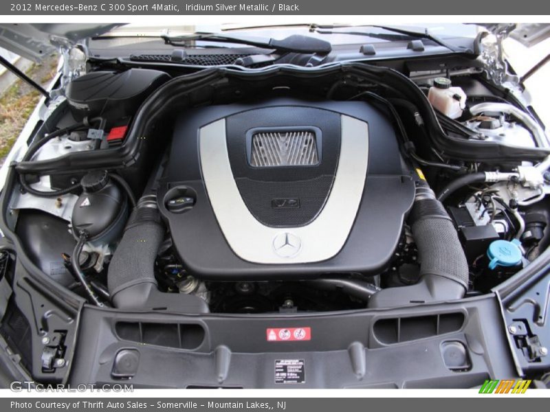 Iridium Silver Metallic / Black 2012 Mercedes-Benz C 300 Sport 4Matic