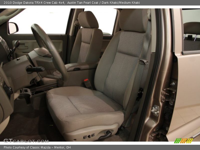  2010 Dakota TRX4 Crew Cab 4x4 Dark Khaki/Medium Khaki Interior