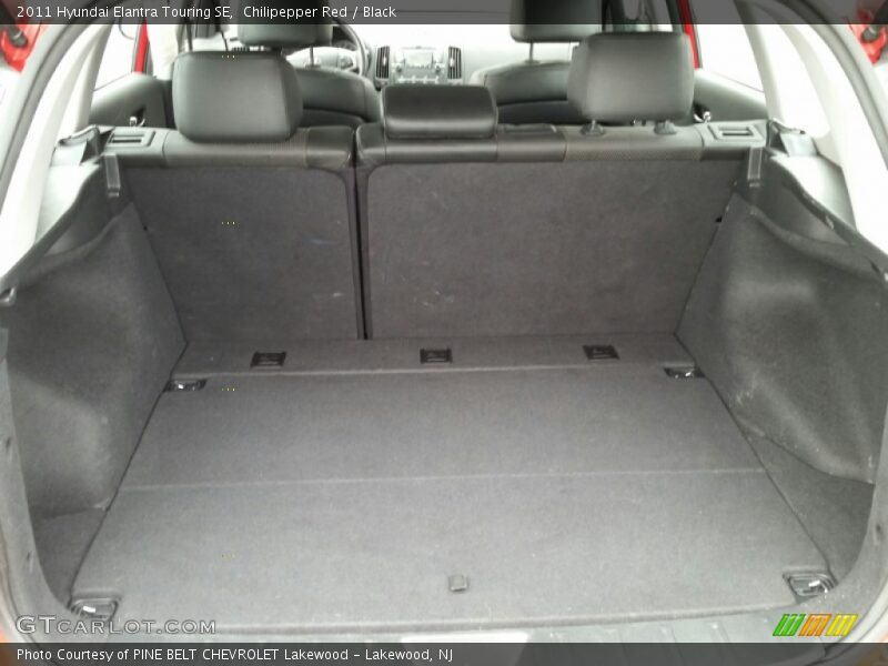 Chilipepper Red / Black 2011 Hyundai Elantra Touring SE