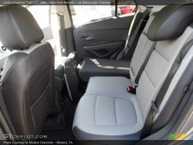 Satin Steel Metallic / Jet Black/Light Titanium 2015 Chevrolet Trax LTZ AWD