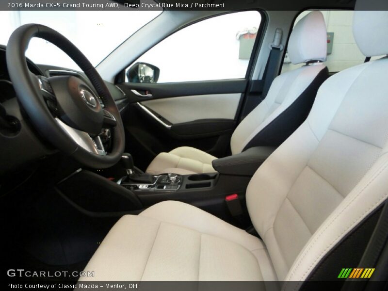 Front Seat of 2016 CX-5 Grand Touring AWD