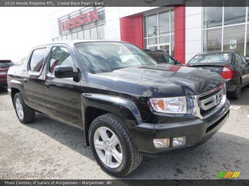 Crystal Black Pearl / Black 2010 Honda Ridgeline RTL